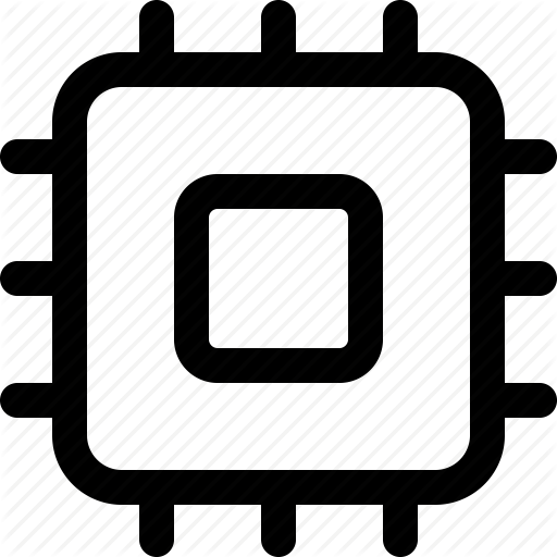 Chip, Computing, Hardware, Microchip, Processor, Silicon Icon