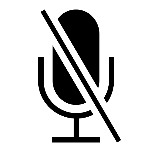 Mic Off Icon Iconshow