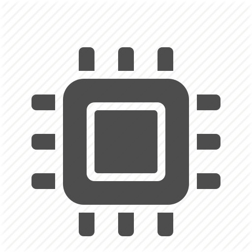 Cpu, Hardware, Microprocessor Icon