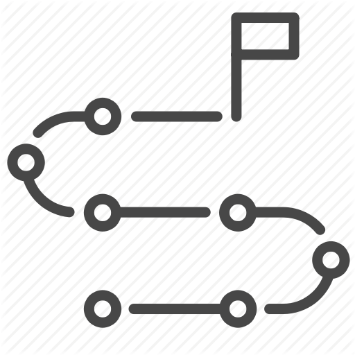 Achieve, Goal, Method, Process, Stage, State, Ux Icon