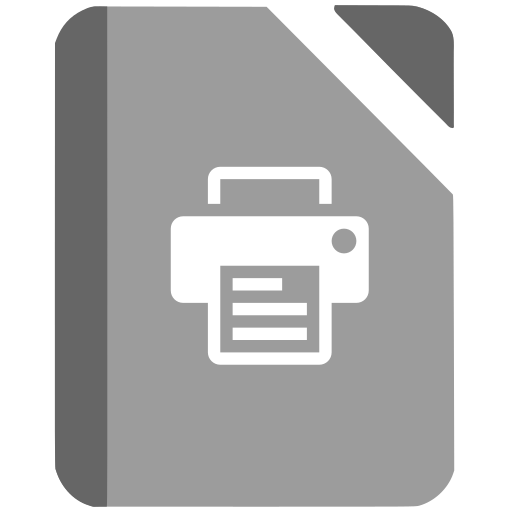 Office, Printer Icon Free Of Super Flat Remix Apps