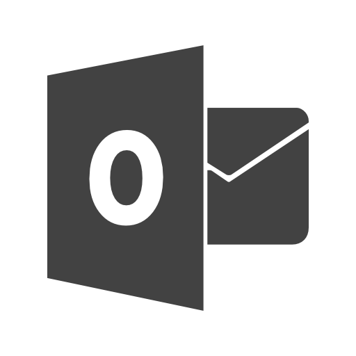 Outlook Icon Free Of Social Media Logos I Glyph