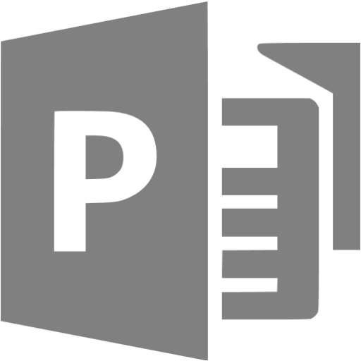 Gray Publisher Icon