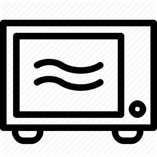 Appliances, Fast Food, Kitchen, Microwave, Oven Icon