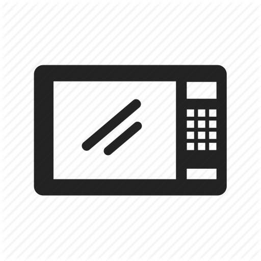 Cooking, Food, Kitchen, Microwave Icon