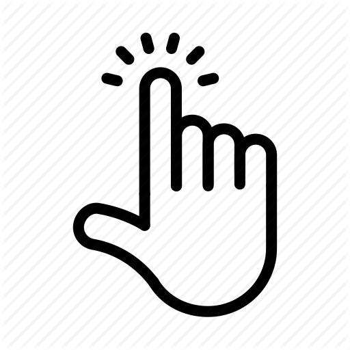 Images Of Finger Icon In Text