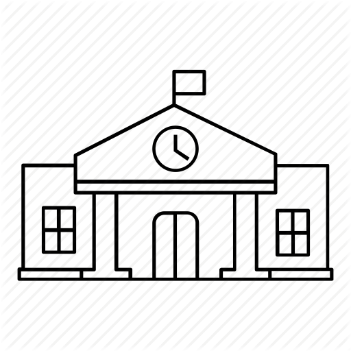 Education, Elementary, High, Middle, Primary, School Icon