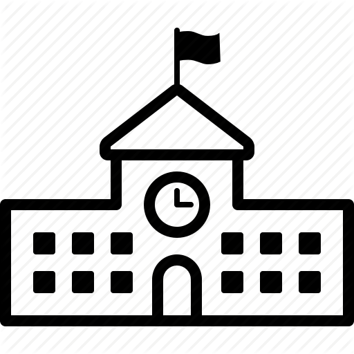 Building, College, Education, High, Middle, School, University Icon