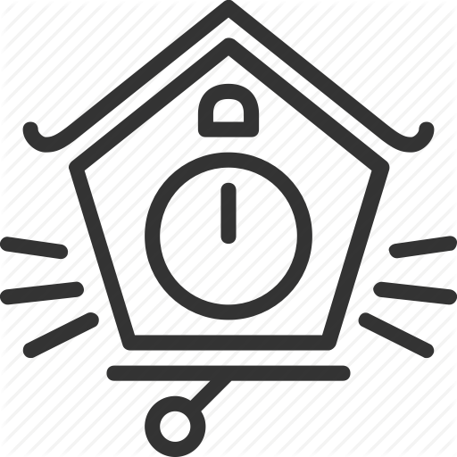 Christmas, Clock, Cuckuu, Holidays, Midnight Icon