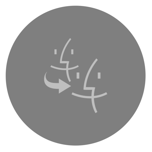 Utilities Migration Assistant Icon Dynamic Yosemite Iconset