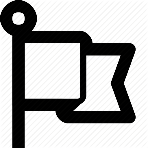 Achievement, Flag, Goal, Milestone Icon