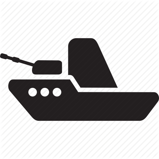 Gun, Military, Sea, Ship, Shoot, War Icon