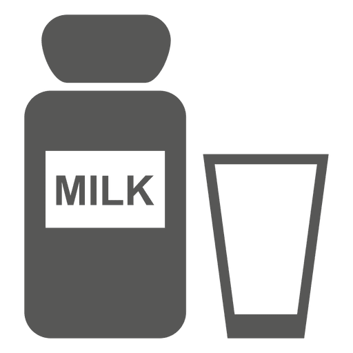 Milk Bottle Glass Icon