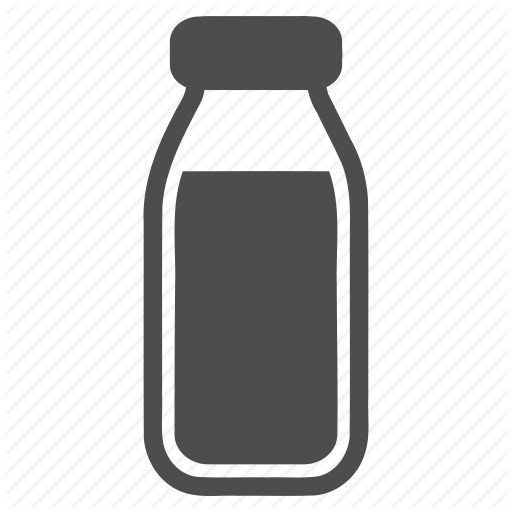 Beverage, Bottle, Drink, Glass, Milk, Phial, Vial Icon