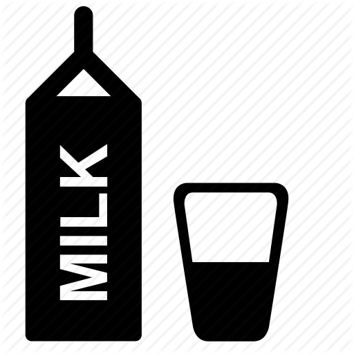 Drink, Glass, Milk, Shake Icon