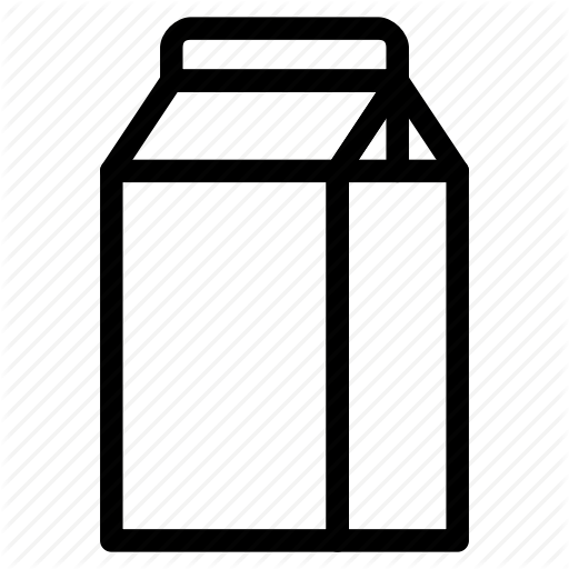 Beverage, Box, Cow, Drink, Milk Icon