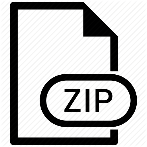 Mime, Type, Zip Icon