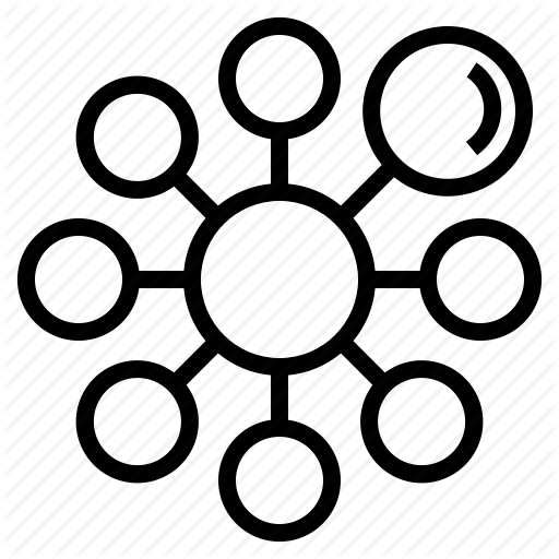 Circle, Data, Diagram, Mindmap, Planner, Round Icon