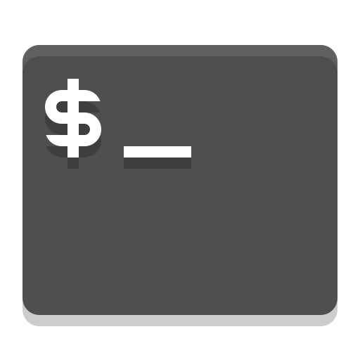 Utilities, Terminal Icon Free Of Papirus Apps