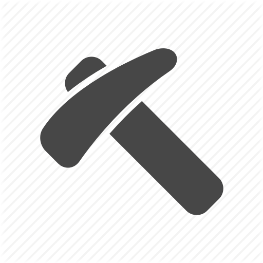 Gaming, Minecraft, Mining, Pick Icon