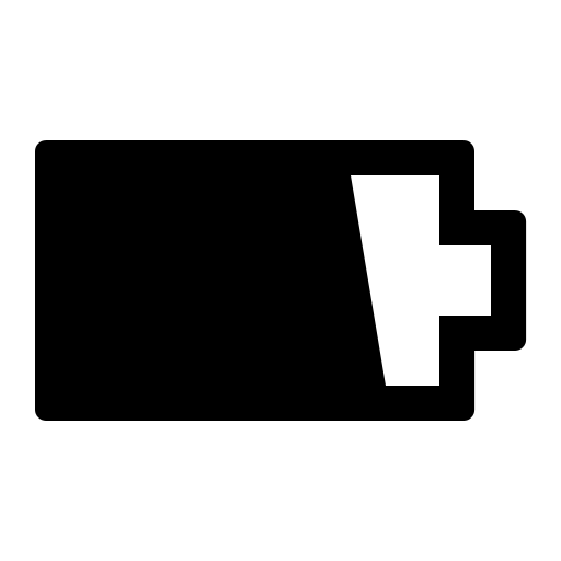 Battery Half Icon Iconshow