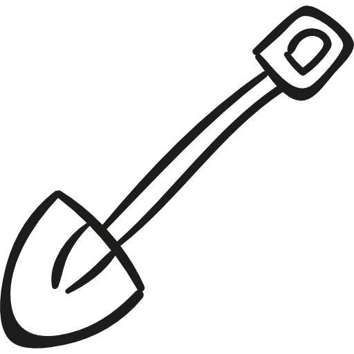 Tools Drawing Shovel Huge Freebie! Download For Powerpoint