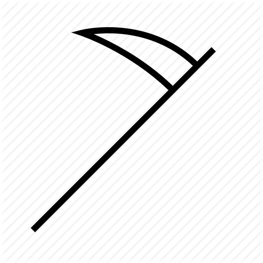 Agriculture, Farmer, Harvester, Minecraft, Scythe, Tool Icon