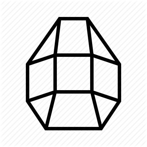 Diamond, Emerald, Gem, Gemstone, Minecraft, Ruby Icon