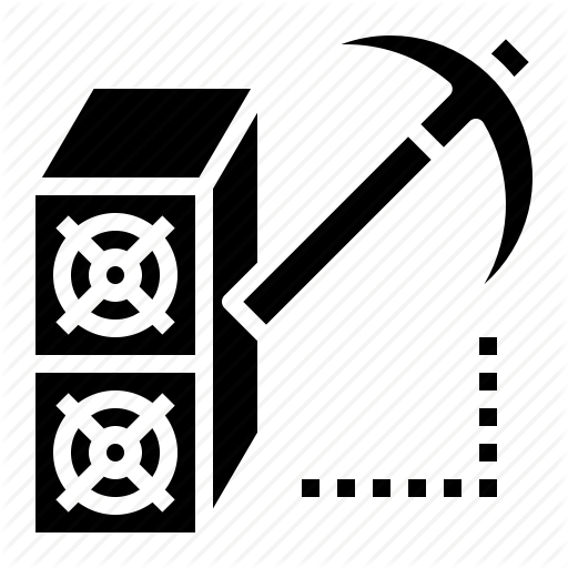 Bitcoin, Cryptocurrency, Miner, Mining Icon