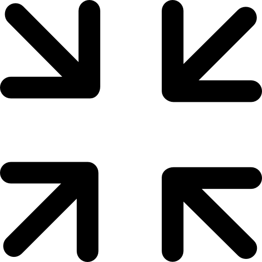 Minimize Arrows Icons Free Download