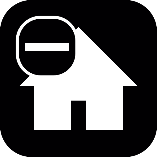 House Symbol, Buildings, Minus Sign, House, Houses, Housing, Minus