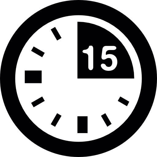 Minute Mark On Clock Icons Free Download