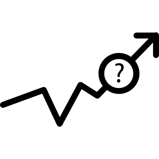 Missing Data On Analytics Line Graphic Icons Free Download