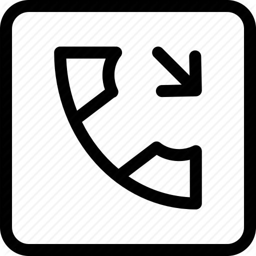 Call, Incoming Call, Missed Call, Received Call Icon