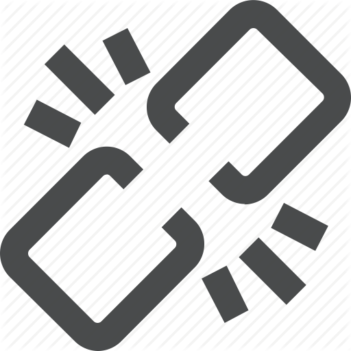 Broken, Hyperlink, Link, Missing Icon