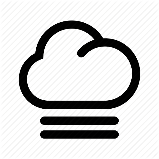 Cloud, Fog, Forecast, Mist Icon