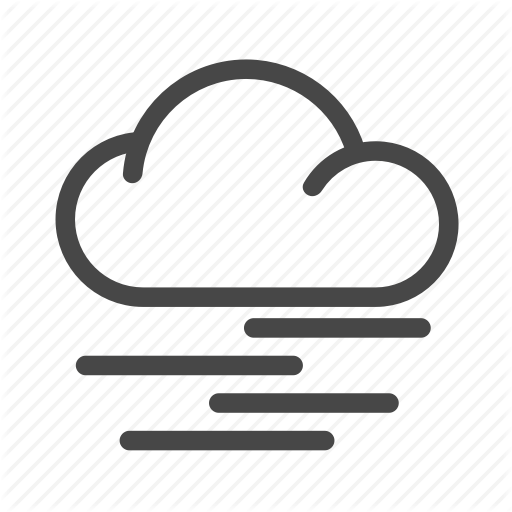 Cloud, Fog, Mist, Weather Icon