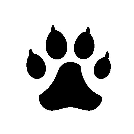 Dog Track Free Vector Icons Designed