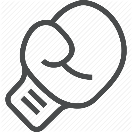 Boxing, Fight, Glove, Mma Icon