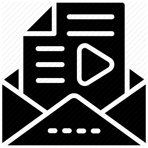 Media Message, Mms, Newsletter, Video Marketing, Video Message Icon