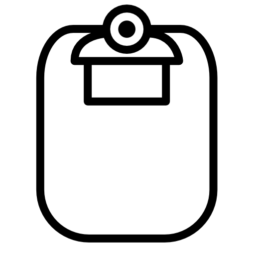 Empty White Clipboard Free Vector Icons Designed