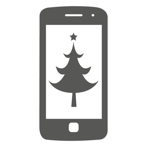 Pine Tree On Mobile