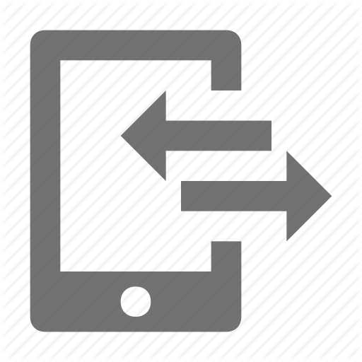 Data Sending, Data Transfer, Mobile Call, Mobile Data, Move Data Icon