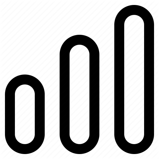 Bars, Internet, Mobile Data, Signal, Wifi Icon