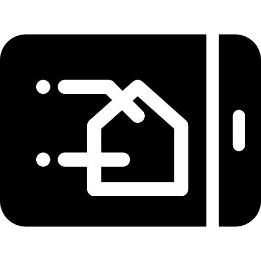 Filled Smart Home Icon