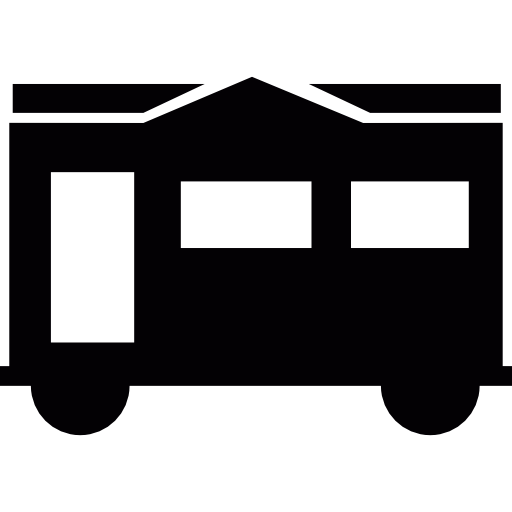 House, Rv, Transport, Camping Van, Mobile Home Icon