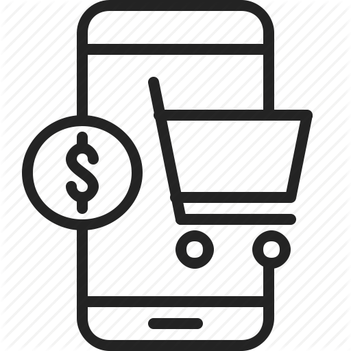 Shopping Mobile Icon Free Icons