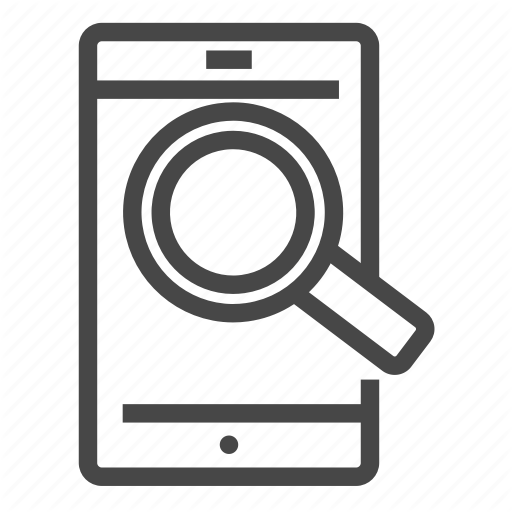 Explore, Mobile, Search Icon