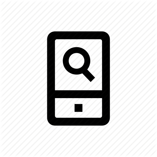 Device, Mobile, Phone, Search Icon