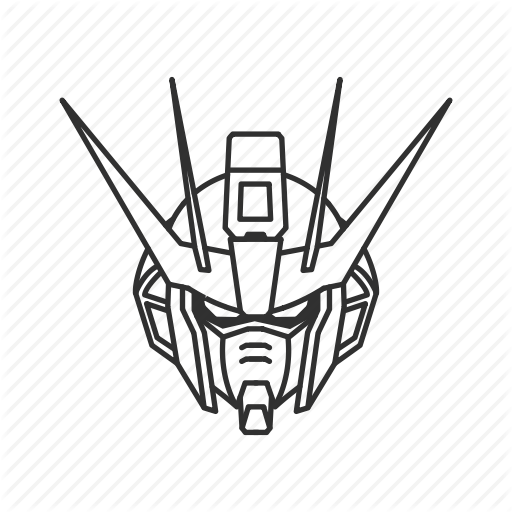 Anime, Cartoon, Gundam, Mobile Suit, Robot, Strike Gundam, Toy Icon